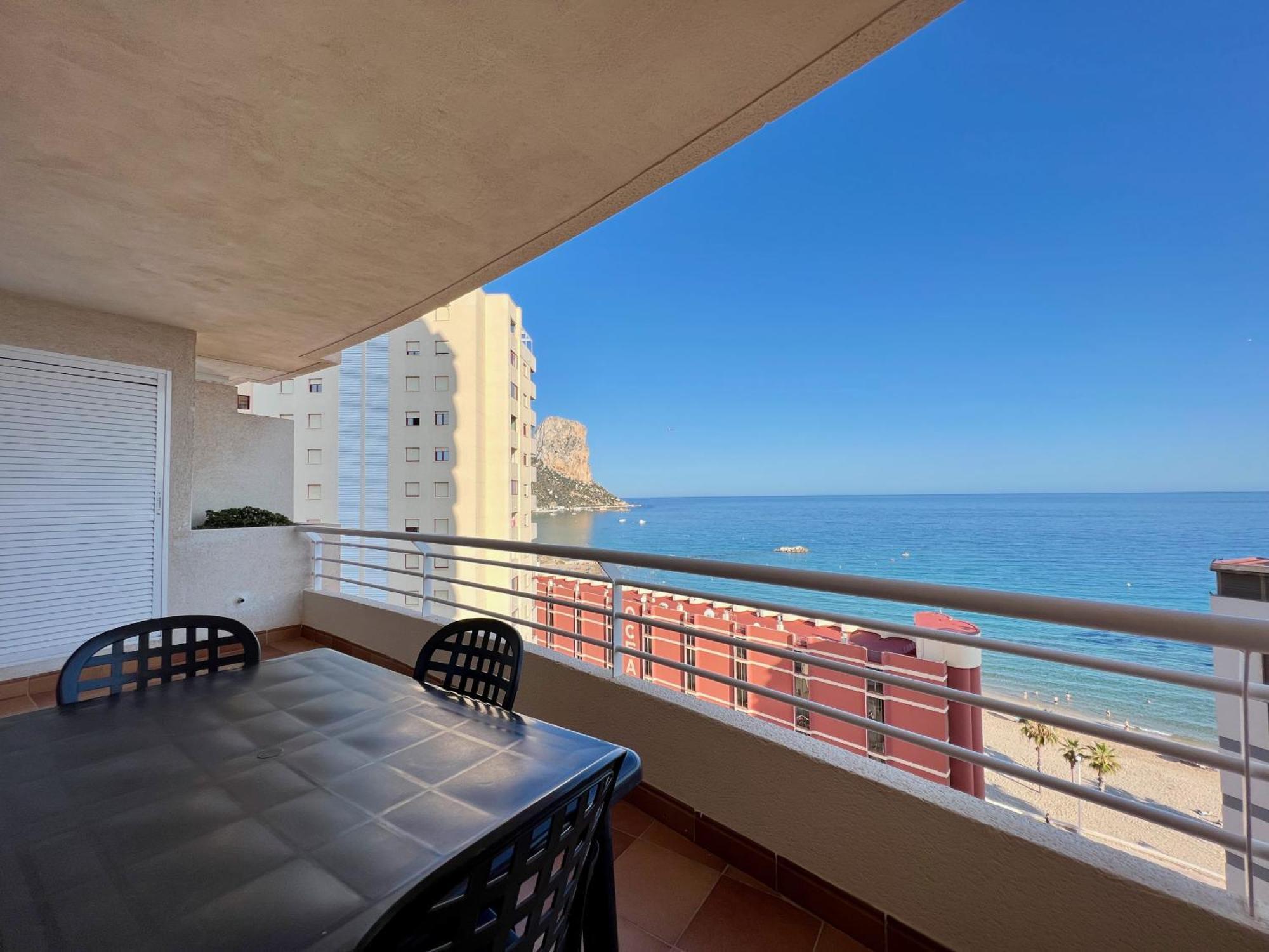 Playa De Oro 10 Con Vistas Increibles Al Mar! Apartment Калпе Екстериор снимка